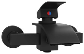 vidaXL Μίξερ ντους Μαύρο G 1 / 2 ίντσες