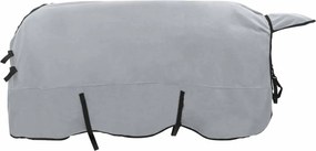 vidaXL Σαμάρι Ίππου Φωτεινό γκρι και ροζ 165 cm Πολυεστέρας