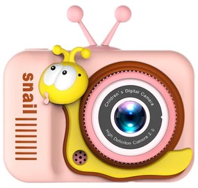 Παιδική ψηφιακή κάμερα - Q2 - Snail - 810651 - Pink