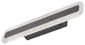 Απλίκα Φωτιστικό Τοίχου LED 13W Streep Μαύρο 2700/3350/4000K 30527 Fischer Honsel-30527-Μαύρο 30527