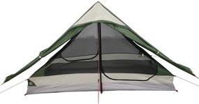 vidaXL Σκηνή Κάμπινγκ 2 Ατόμων Αδιάβροχη Πράσινη