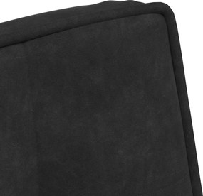 vidaXL Καρέκλα χαλάρωσης Μαύρη 64x74x84 cm Βελούδο