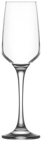 Ποτήρια Σαμπάνιας Κολωνάτα 230ml (Σετ 6τμχ) Lav Lal