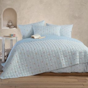 Κουβερλί Ημίδιπλο (180x240) 2 Όψεων Nef-Nef Homeware Sierra Aqua