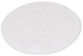 Αντιολισθητικό Ντουζιέρας Arosa 0221 Round White Kleine Wolke 55Χ55 PVC