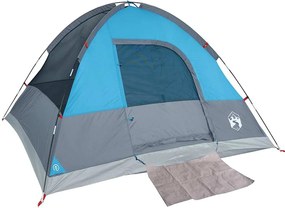 vidaXL Σκηνή Κάμπινγκ 4 Ατόμων Αδιάβροχη Μπλε