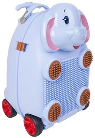 Παιδική Βαλίτσα Zoolittle Trolly Elephant με Τουβλάκια