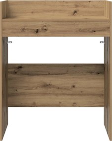 vidaXL Πίνακας DJ Artisan Δρυς 82 x 45 x 102 εκ. Επεξεργασμένο Ξύλο