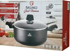BRUNO κατσαρόλα Granit Premium BRN-0121 με αντικολλητική επίστρωση, 24cm