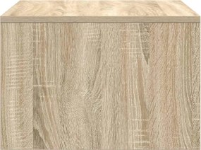 vidaXL Επιτοίχιο γραφείο Επιτοίχιο Δρύς Sonoma 60 x 45 x 30 cm