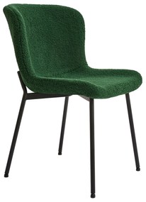 300-337 Καρέκλα Melina Κυπαρισσί 48 x 59 x 80 Κυπαρισσί Μέταλλο, Ύφασμα, 1 Τεμάχιο