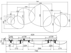 Απλίκα Maytoni Jack-Stone-Nikel Plus