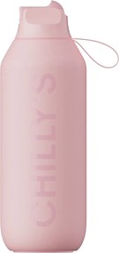 Μπουκάλι Θερμός 500ml Chilly's Series 2 Flip Blush Pink