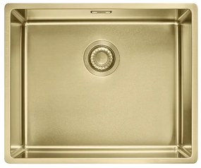 Franke mythos masterpiece BXM 210/110-50 ανοξείδωτος ένθετος νεροχύτης 540x450μμ Χρυσός