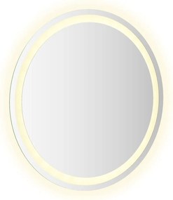 vidaXL Καθρέφτης Μπάνιου LED Στρογγυλός 60 εκ.