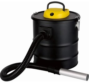 Ηλεκτρική σκούπα στάχτης Rosberg R51001I, 1000W, 18 λίτρα, φίλτρο HEPA, Μαύρο