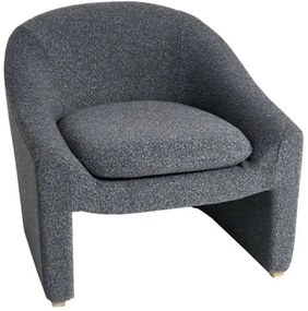 Πολυθρόνα Cloud Μπουκλέ 735-2209-GL 76x76x71cm Grey