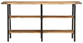 vidaXL Τραπέζι Κονσόλα 140x35x70 εκ. από Μασίφ Ξύλο Μάνγκο