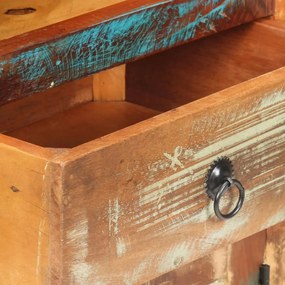 vidaXL Ντουλάπι με Συρτάρι/Ράφια 45x32x110 εκ. Μασίφ Ανακυκλωμένο Ξύλο