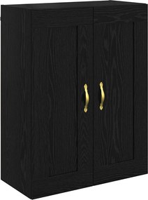 vidaXL Highboard Μαύρη Οξυά 69,5 x 34 x 90 εκ. Επεξεργασμένο ξύλο