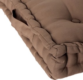 Μαξιλάρα Δαπέδου (40x40x8) A-S Floor Cushion Taupe 103852C