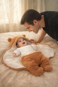 Stewehome Βρεφική κουβέρτα με επένδυση για 0-12 μηνών 70x10 cm
