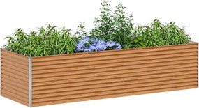 vidaXL Υπερυψωμένη Ζαρντινιέρα 290 x 100 x 68 εκ.
