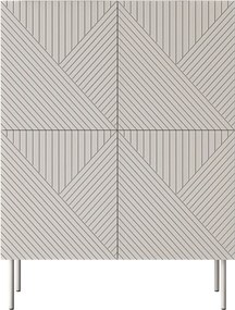 Μπουφές Ψηλός Art Deco 4D-Κασμίρ