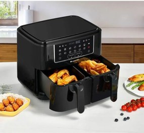 Φριτέζα με Αέρα Continental Edison Μαύρο 2400 W 9 L