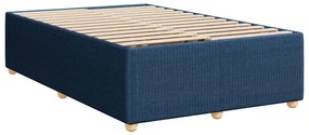 ΚΡΕΒΑΤΙ BOXSPRING ΜΕ ΣΤΡΩΜΑ ΜΠΛΕ 120X190 ΕΚ. ΥΦΑΣΜΑΤΙΝΟ 3294294