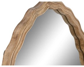 Τοίχο καθρέφτη Home ESPRIT Καφέ Cottage 76 X 3 X 117 CM