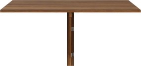 vidaXL Τραπέζι Τοίχου Πτυσσόμενο Καφέ Δρυς 100x60x56 εκ. Επεξ. Ξύλο