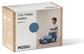 Modu 3-σε-1 Baby Walker, Deep Blue/Sky Blue