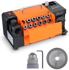 VEVOR Drill Bits Sharpener, MR-13A Bits Grinder Sharpener 3-13mm, 95° to 135° Point Angle Adjustable Drill Bit Re-Sharpener, Portable Sharpening Machine with 11 Collets, CBN &amp; SDC Wheel