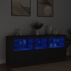 ΜΠΟΥΦΕΣ ΜΕ ΦΩΤΑ LED ΜΑΥΡΟΣ 162 X 37 X 67 ΕΚ. 3208996