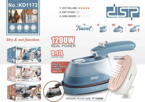 Ατμοσίδερο ταξιδιού mini - KD1172 - DSP - 617192 - White