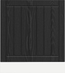 vidaXL Πάνελ πλυντηρίου πιάτων LUCCA Μαύρη Δρυς 60 x 1,5 x 57 εκ