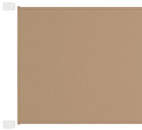 Τέντα Κάθετη Taupe 180 x 1000 εκ. από Ύφασμα Oxford - Μπεζ-Γκρι