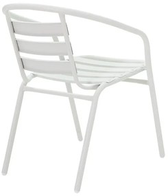 Καρέκλα - Πολυθρόνα Tade μέταλλο λευκό 54x62x74 εκ. 54x58x73 εκ.