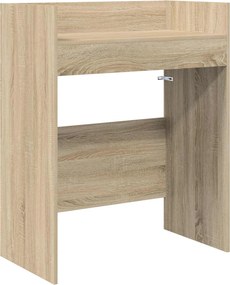 vidaXL Πίνακας DJ Sonoma Δρυς 82 x 45 x 102 εκ. Επεξεργασμένο Ξύλο