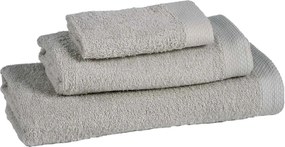 Πετσέτα Προσώπου (50x90) Das Home Casual 500gsm Γκρι
