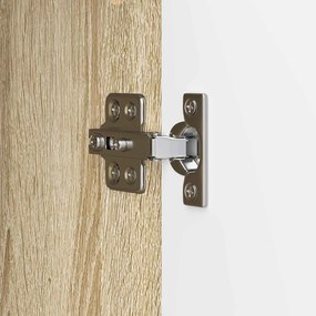 vidaXL Πλαϊνό γραφείο Sonoma Δρυς 33 x 34,5 x 90 εκ Επεξεργασμένο Ξύλο