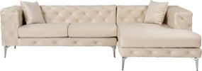 Corner Sofa Como Eco Right - Beige Beige