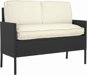 vidaXL Σετ μαξιλαριών Ύφασμα Όξφορντ Κρεμ 120 x 50 x 52 εκ.