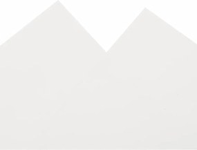 vidaXL Μουσαμάς Λευκός 2,5x4,5 μ. 650 γρ./μ²