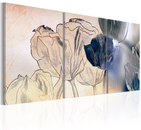 Πίνακας - Sketch of Tulips 60x30