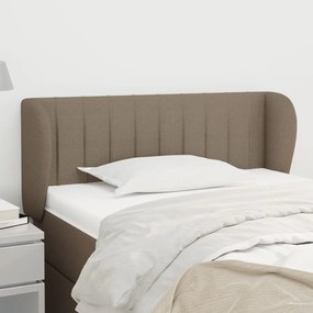 vidaXL Κεφαλάρι με Πτερύγια Taupe 93x23x78/88 εκ. Υφασμάτινο
