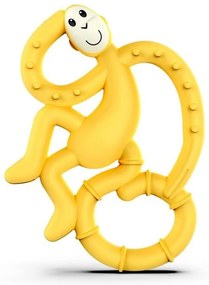 Μασητικό Οδοντοφυΐας Mini Monkey Teether 10cm Yellow Matchstick Monkey Σιλικόνη