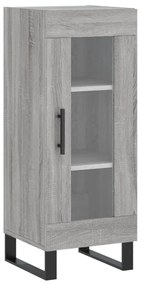 vidaXL Ντουλάπι Γκρι Sonoma 34,5x34x90 εκ. από Επεξεργασμένο Ξύλο