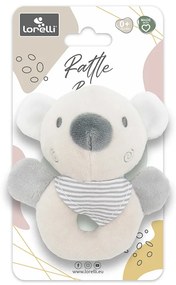 Λούτρινη Κουδουνίστρα Bear Beige Natural 10191330008 Lorelli